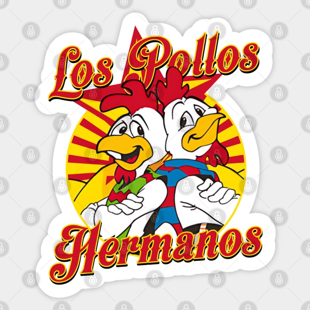 Los Pollos Hermanos Sticker by Orlind